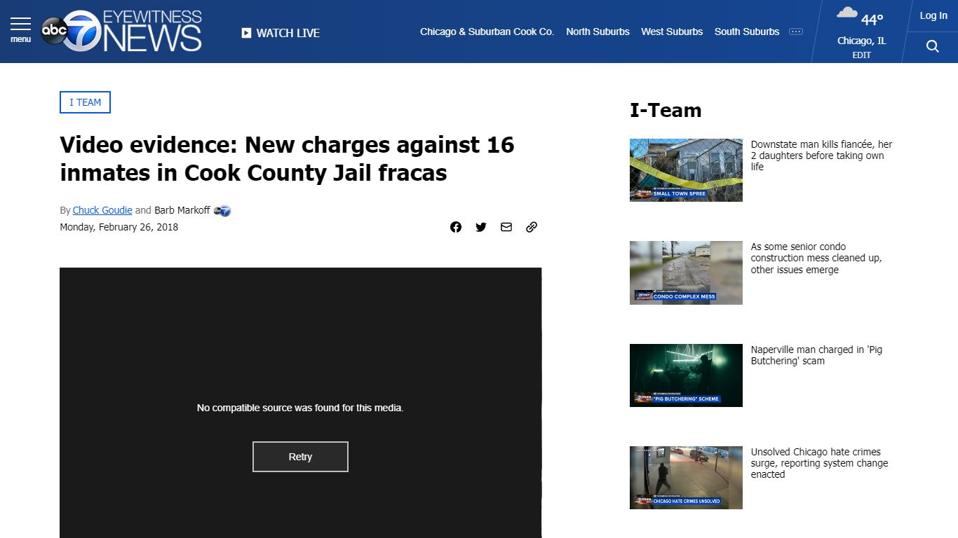 Video evidence: New charges against 16 inmates in Cook County Jail ...